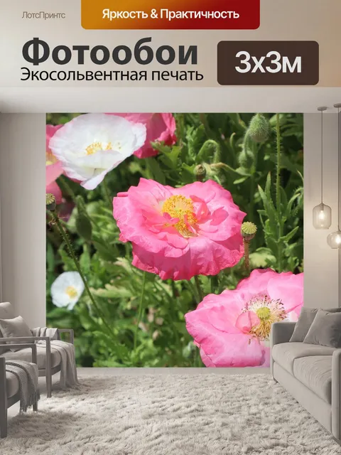 Фотообои Цветы