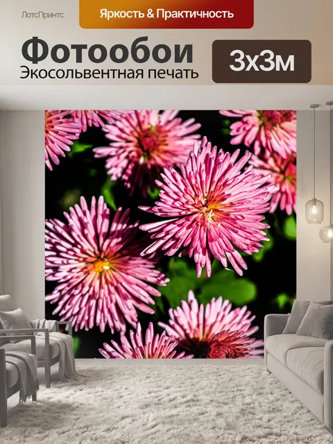Фотообои Цветы