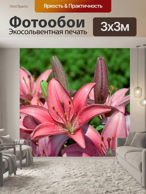 Фотообои Цветы