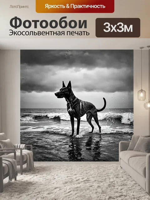 Фотообои на фоне облачного неба