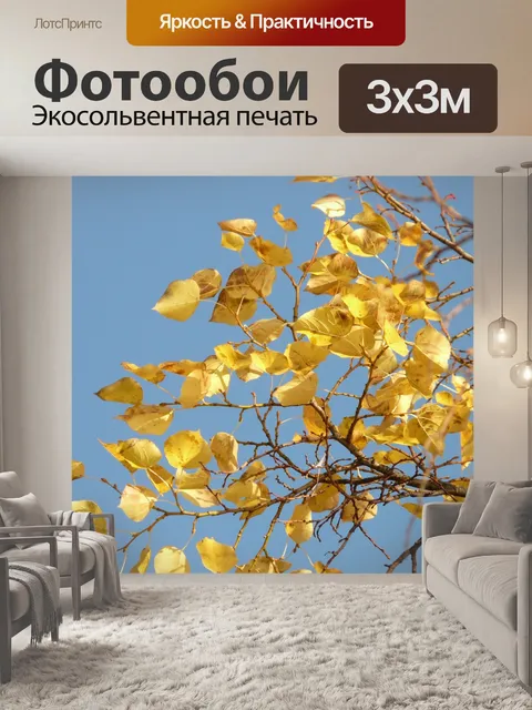 Фотообои Листья