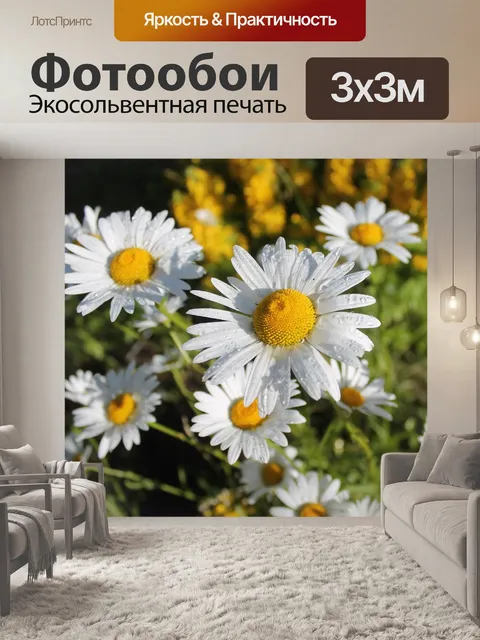 Фотообои Цветы