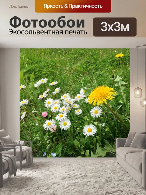 Фотообои Цветы