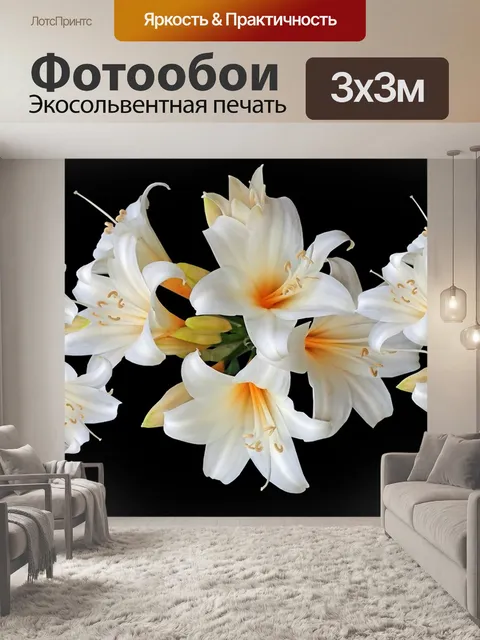 Фотообои Цветы