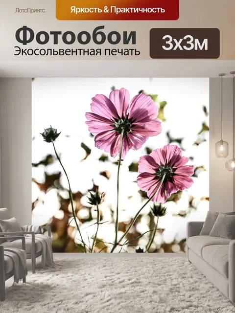 Фотообои Цветы