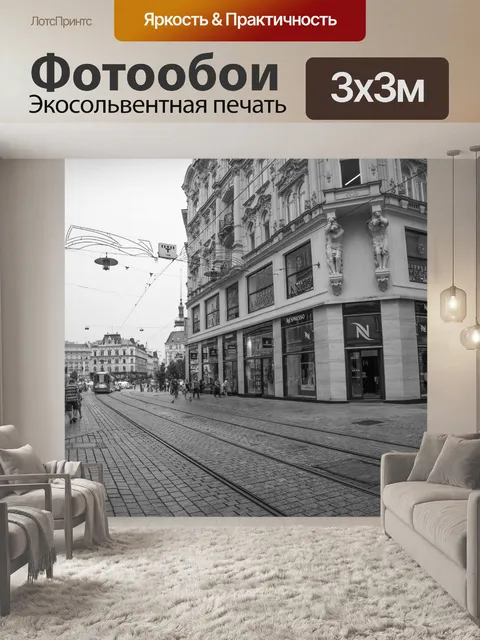 Фотообои Городской пейзаж Брно, Чехия
