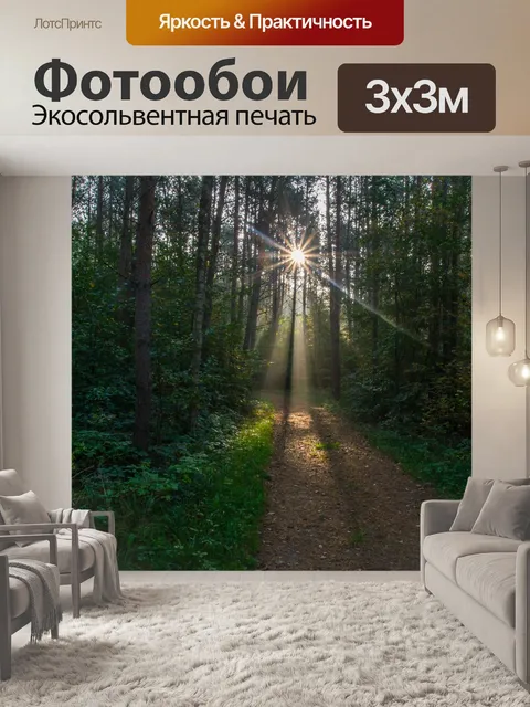 Фотообои Солнечная звезда