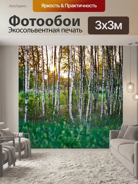 Фотообои Береза