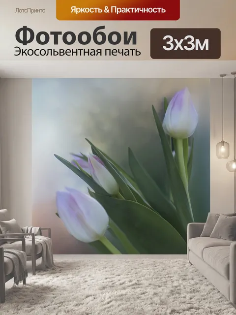 Фотообои Тюльпаны