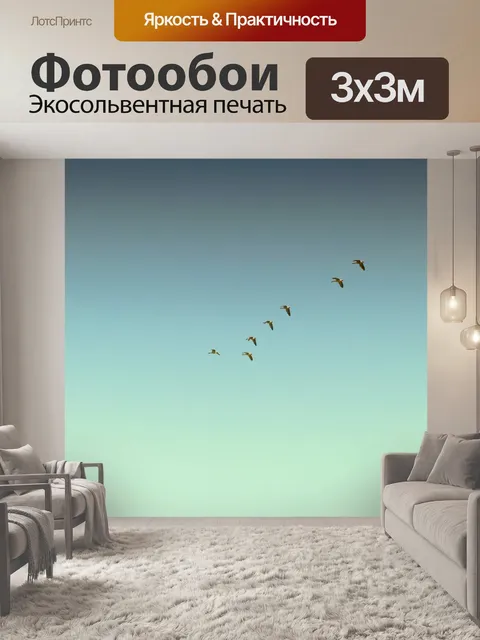Фотообои Перелетные птицы