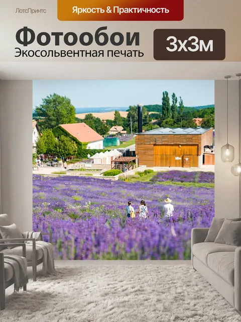 Фотообои Лаванда