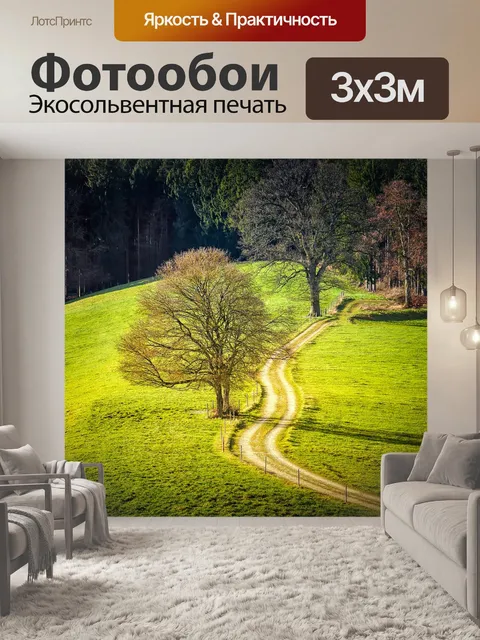 Фотообои Луг