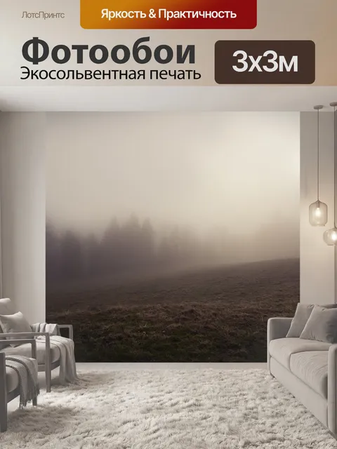 Фотообои Туман