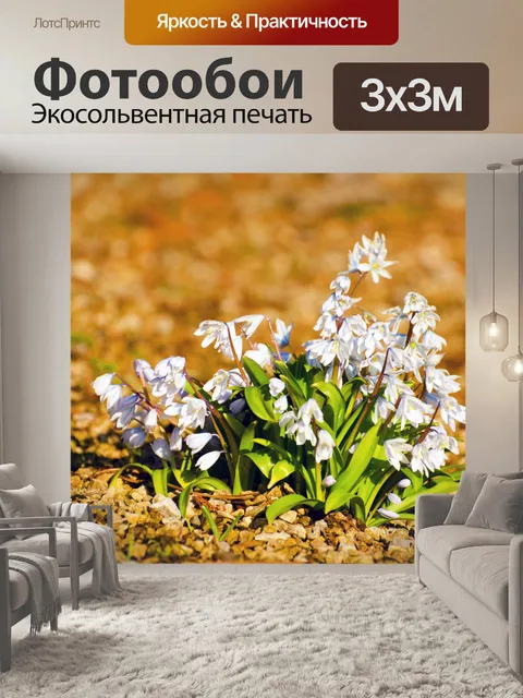 Фотообои Весенние цветы