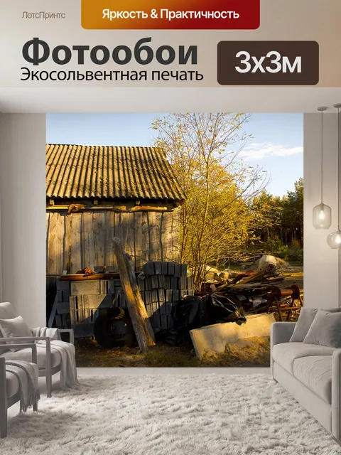 Фотообои Коттедж