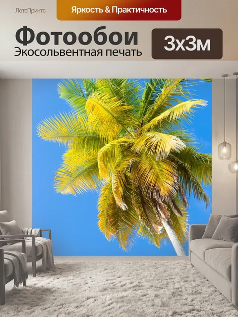 Фотообои Тропические пальмы