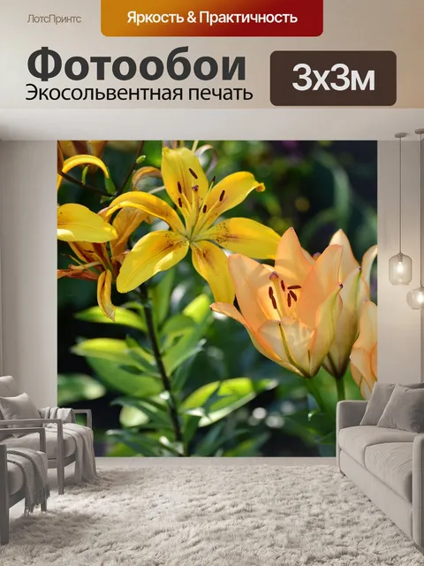 Фотообои Цветы