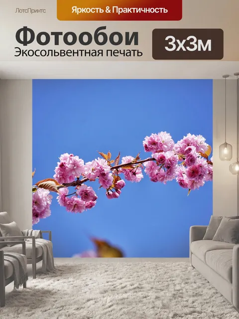 Фотообои Японский вишневое дерево