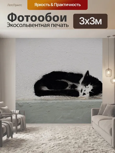 Фотообои Кот