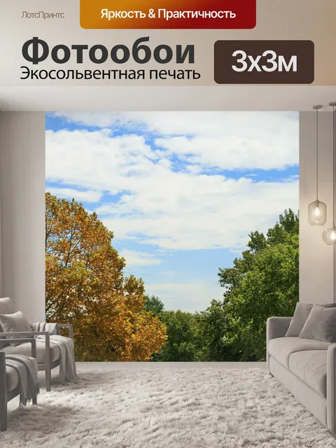 Фотообои два платаны