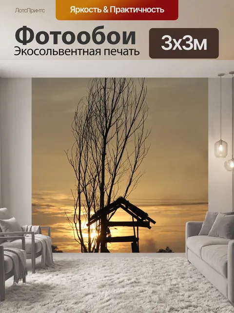 Фотообои Заход солнца