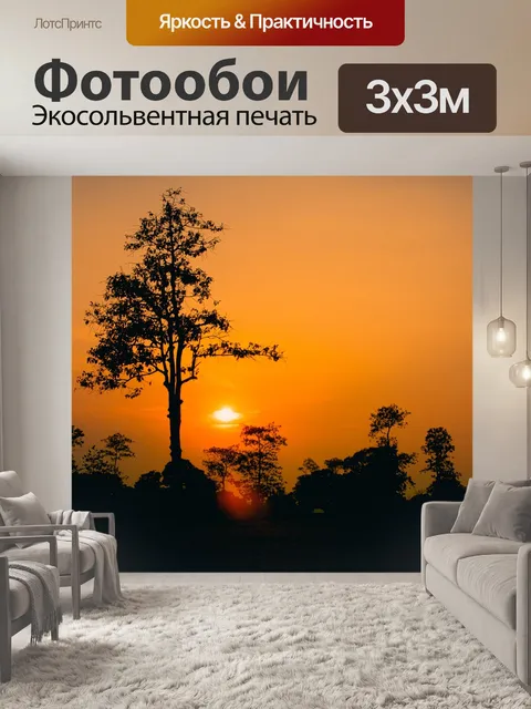 Фотообои Заход солнца