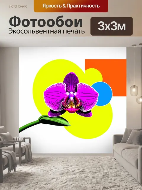 Фотообои работа с дизайном иллюстрации и векторной графики