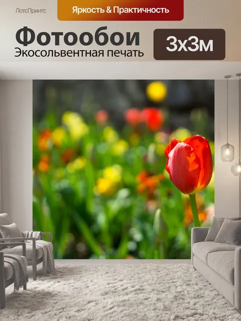 Фотообои Цветы
