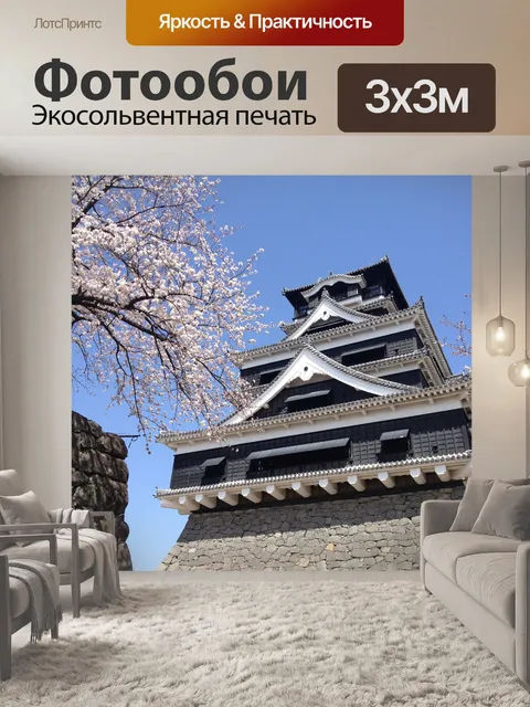 Фотообои Замок кумамото