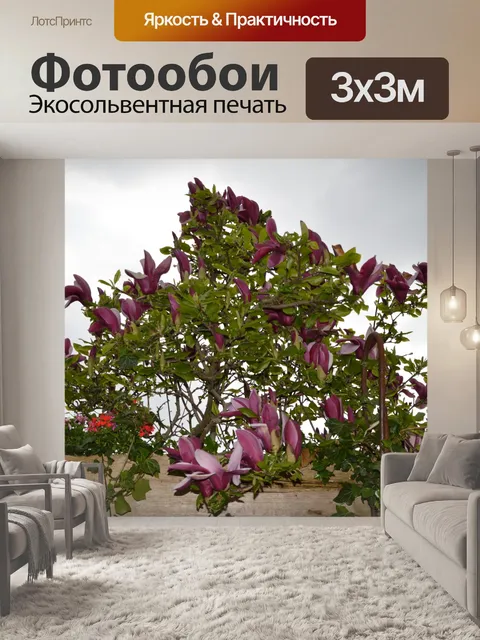 Фотообои Цветочный