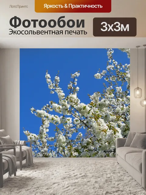 Фотообои Цветы