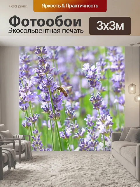 Фотообои Лаванда
