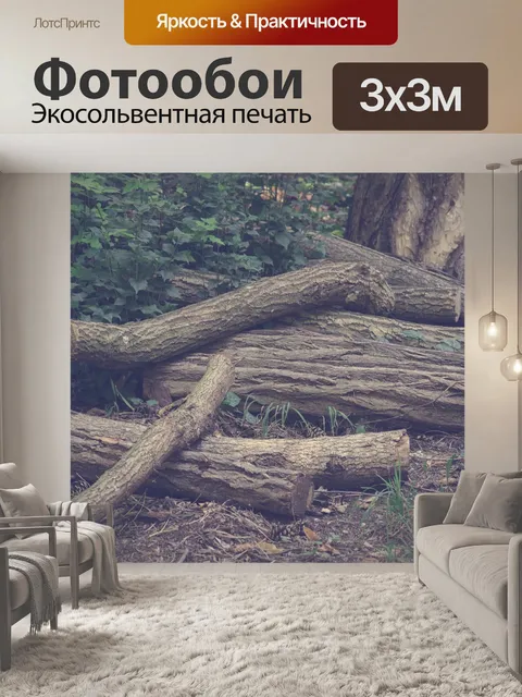Фотообои Древесина