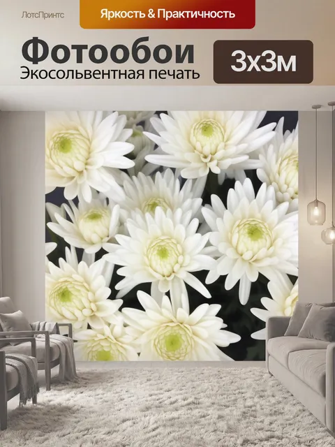 Фотообои белые