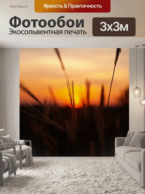 Фотообои Закат восход