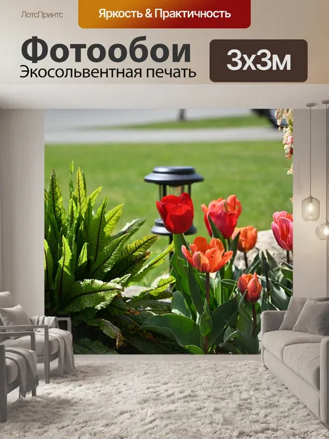 Фотообои Цветы