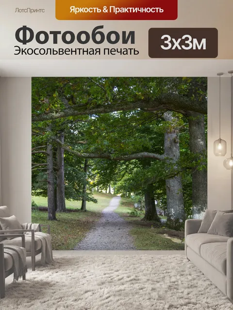 Фотообои лес