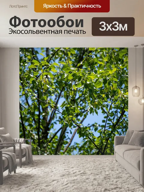 Фотообои Листья
