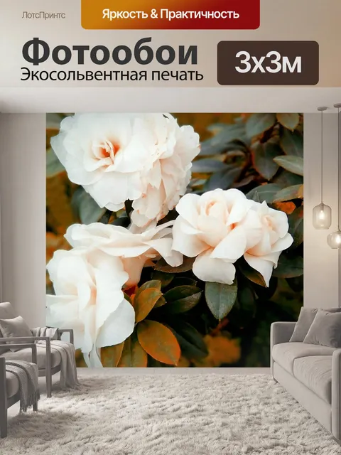 Фотообои Цветы