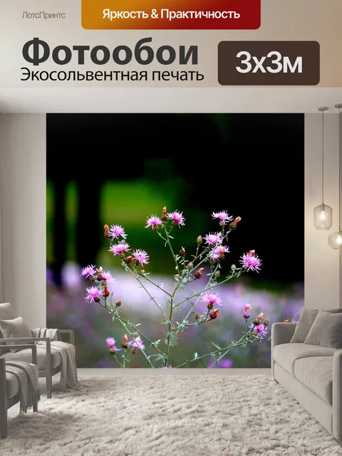 Фотообои Цветы