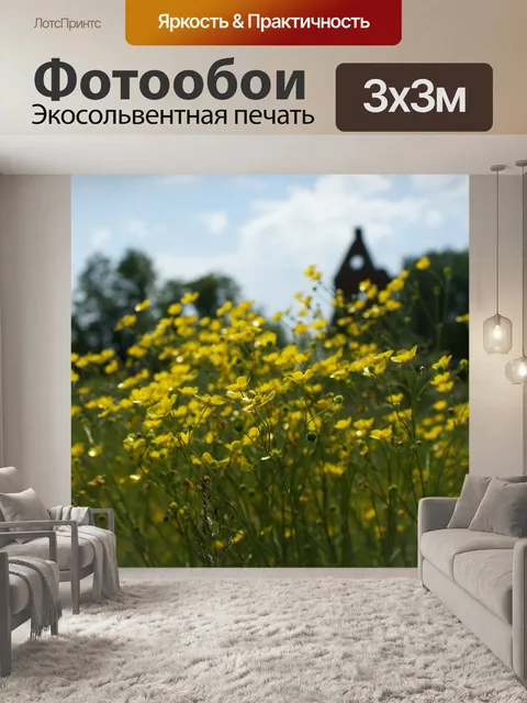 Фотообои Цветы