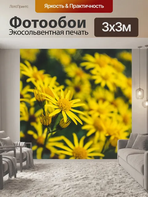 Фотообои Цветы