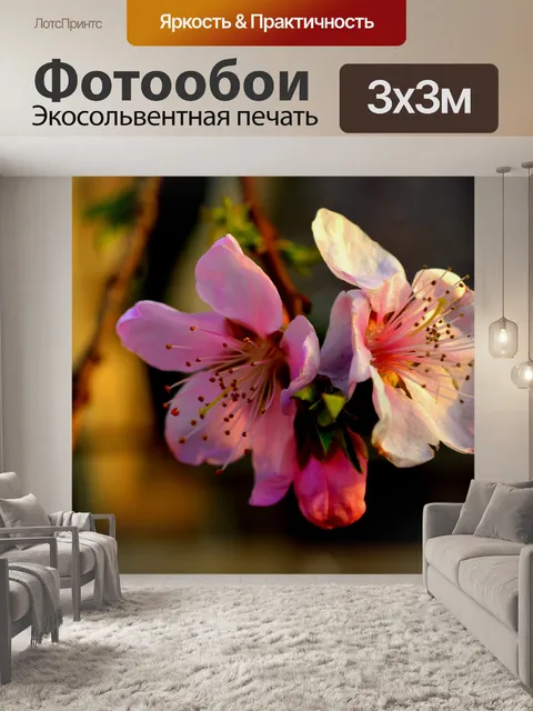 Фотообои Сладкие цветы