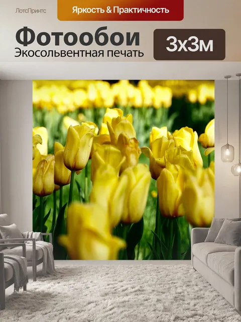 Фотообои Цветы