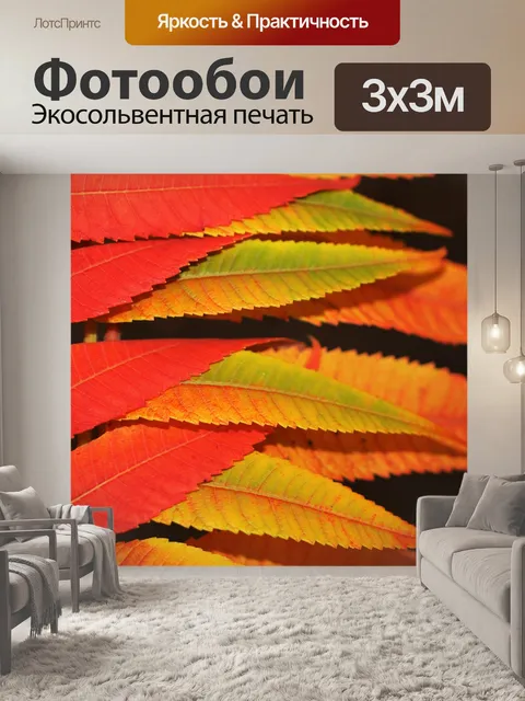 Фотообои Листья