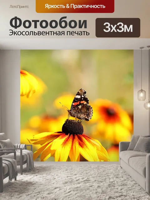 Фотообои Бабочка