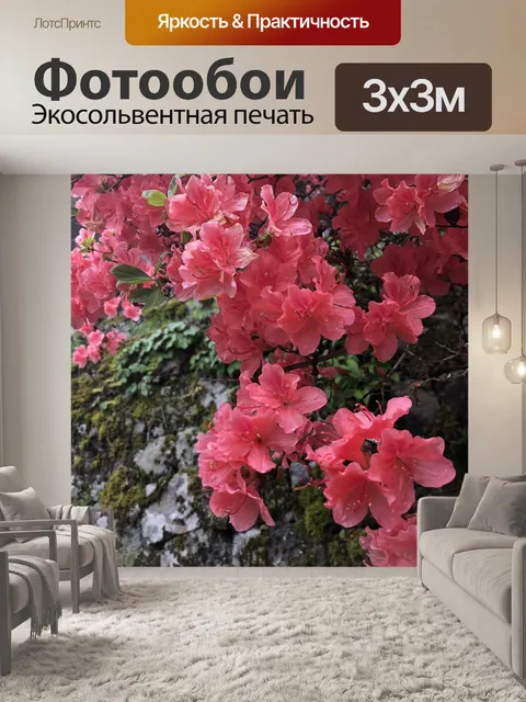 Фотообои Азалия