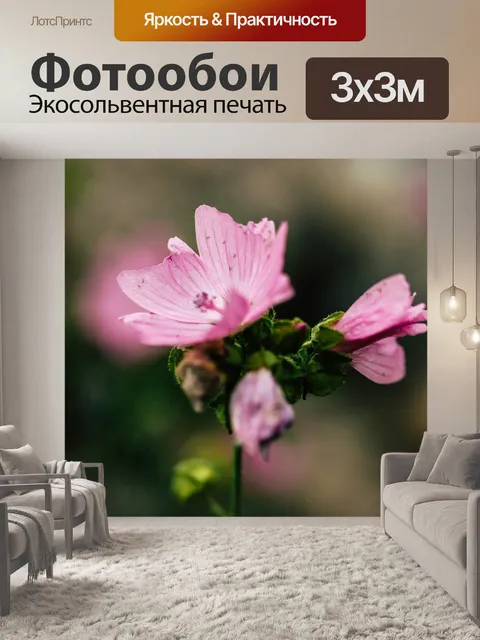 Фотообои Цветы