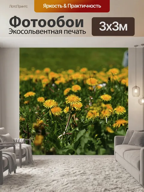 Фотообои Цветы