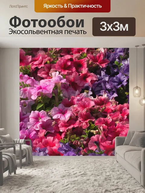 Фотообои Петунии